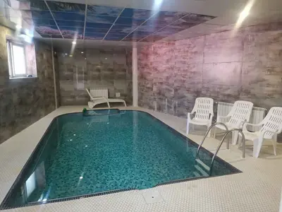 ویلا یک خوابه استخردار آبگرم طالون