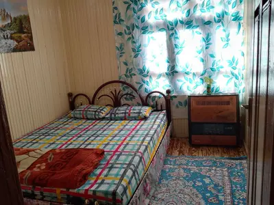 کلبه یک خوابه چوبی جنگلی کتیبه 3