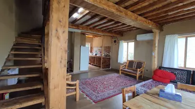 کلبه دوخوابه جنگلی طبیعت 2