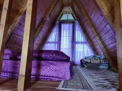 کلبه یک خوابه جنگلی سوئیسی دامون