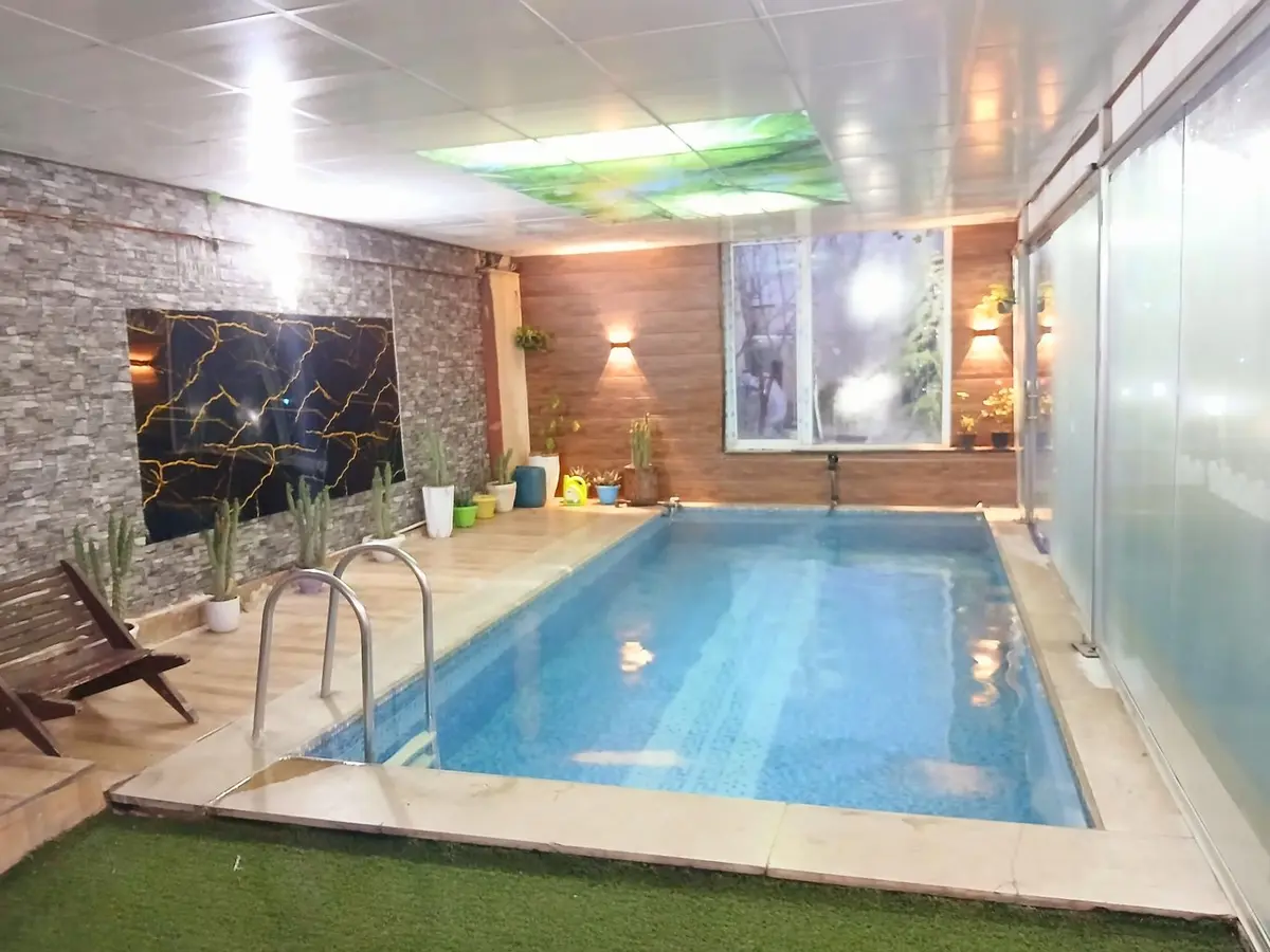 ویلا دوخوابه استخردار آبگرم کریمی