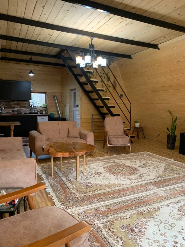 کلبه یک خوابه جنگلی دوبلکس نیکان