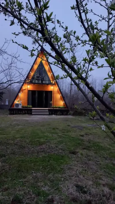 کلبه یک خوابه جنگلی دوبلکس نیکان