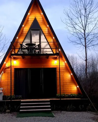 کلبه یک خوابه جنگلی دوبلکس نیکان