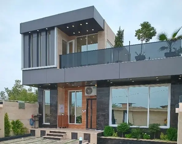 ویلا سه خوابه دوبلکس استخردار آبگرم فدک 1 - نمای اصلی ویلا فدک