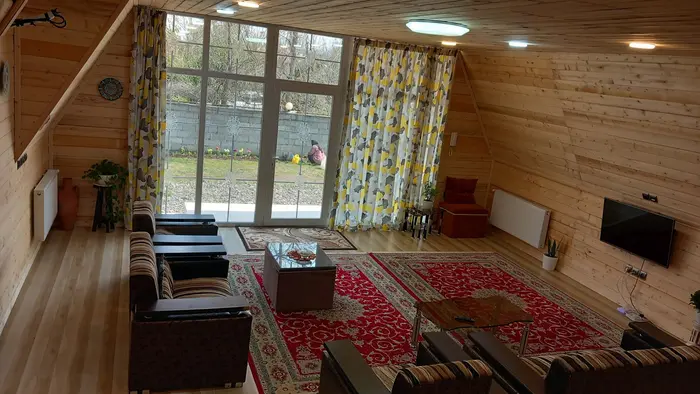 کلبه دوخوابه دوبلکس سوئیسی تاج