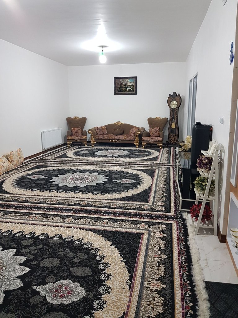 ویلا دوخوابه استخردار باغ انگوری - پذیرایی 