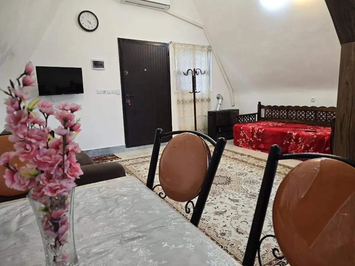 کلبه یک خوابه جنگلی دوبلکس ارغوان