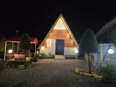 کلبه یک خوابه جنگلی دوبلکس ارغوان