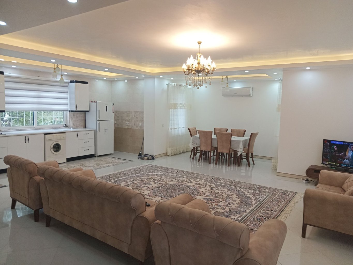 ویلا سه خوابه استخردار آبگرم پردیس