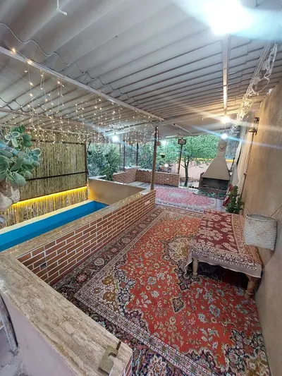اقامتگاه سنتی استخردار باغ بهشت - واحد حال