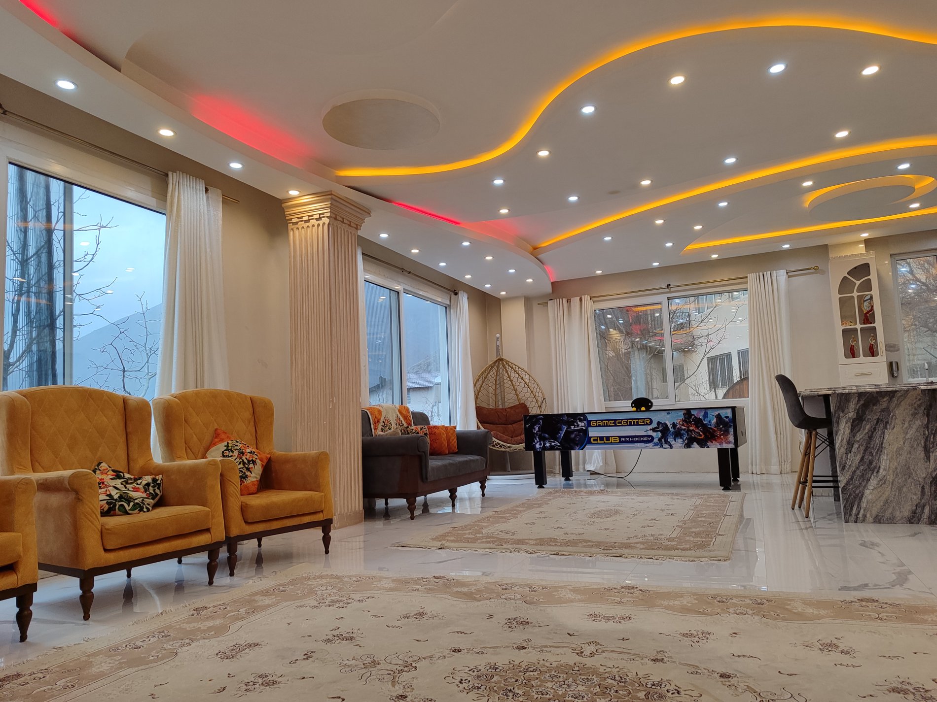 ویلا یک خوابه استخردار آبگرم امامه