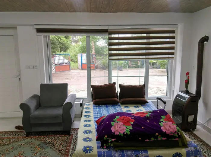 سوئیت فلت گلخانه یوکا - تخت دونفره