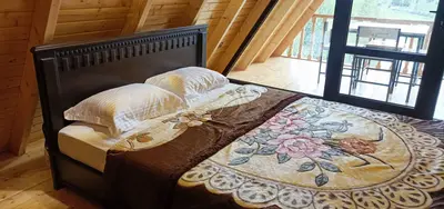 کلبه یک خوابه دوبلکس سوئیسی باغ معروف