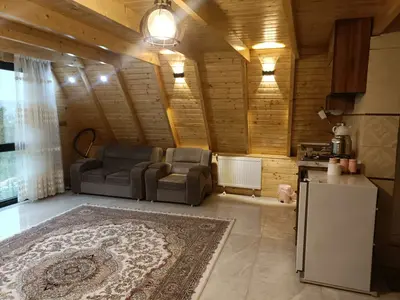 کلبه یک خوابه دوبلکس سوئیسی باغ معروف