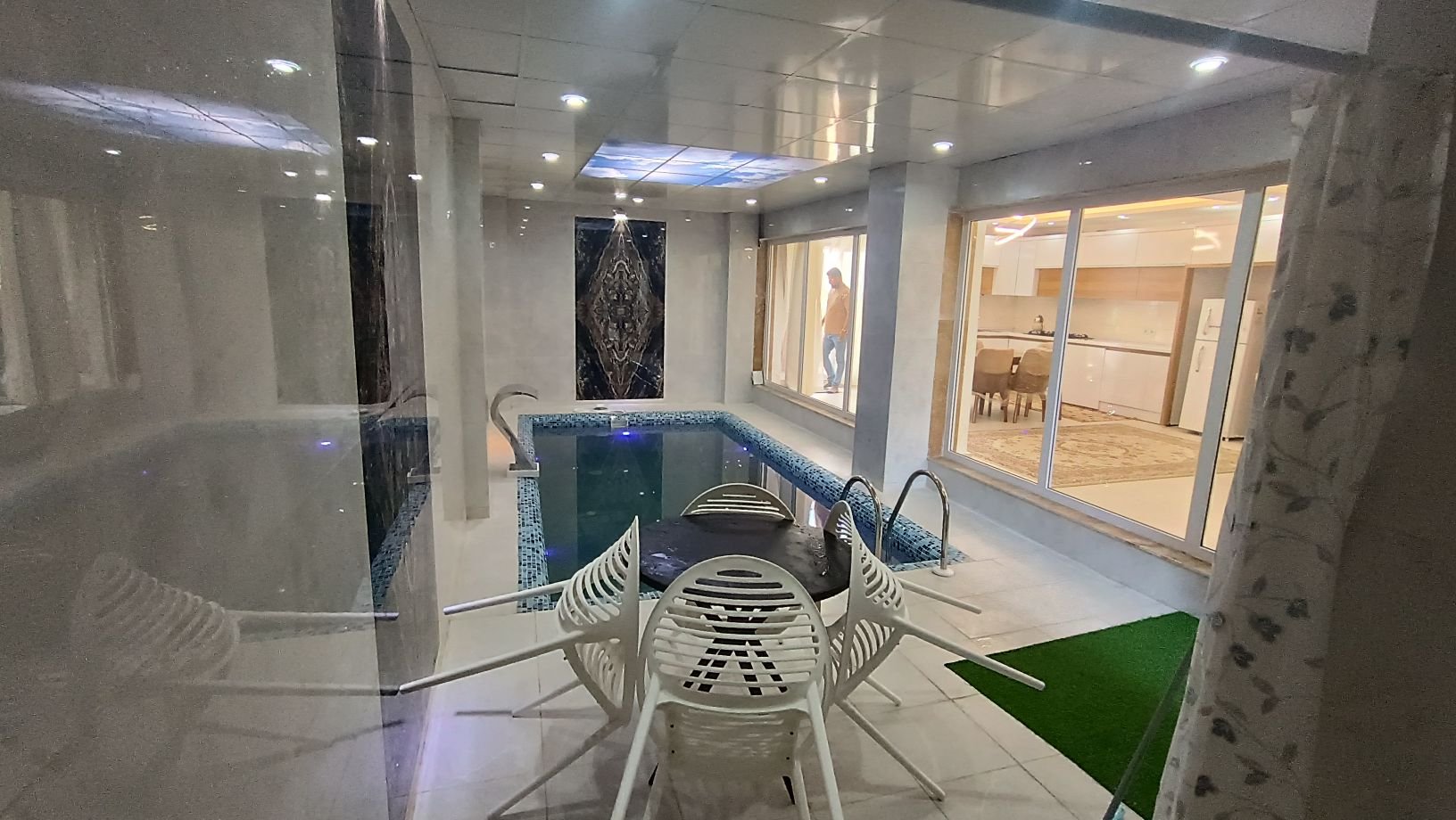 دوخوابه استخردار آبگرم طاها 2