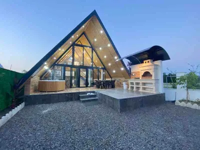 کلبه دوخوابه سوئیسی جکوزی دار گل نارنج