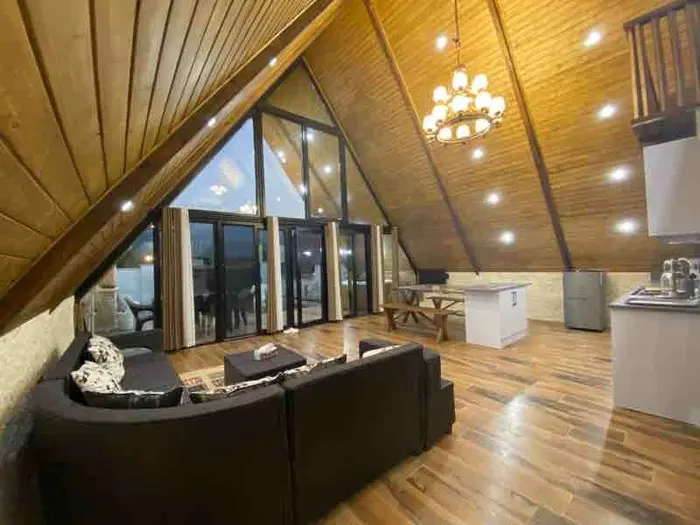 کلبه دوخوابه سوئیسی جکوزی دار گل نارنج - انتخاب عنوان تصویر