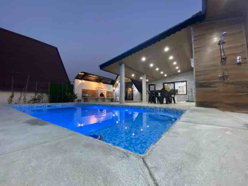 دوخوابه استخر رو باز گل نارنج 1