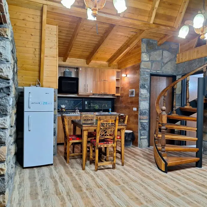 کلبه یک خوابه چکاوک - ورودی خواب