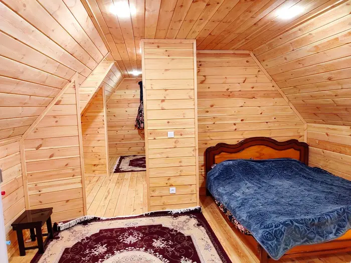 کلبه دوخوابه دوبلکس جنگلی جیران - اتاق دونفره