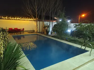 ویلا دوخوابه استخردار آبگرم شاهد