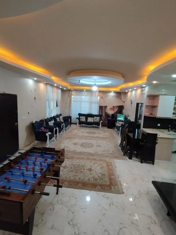 ویلا دوخوابه استخردار آبگرم کاخ سفید 1 - سالن پذیرایی