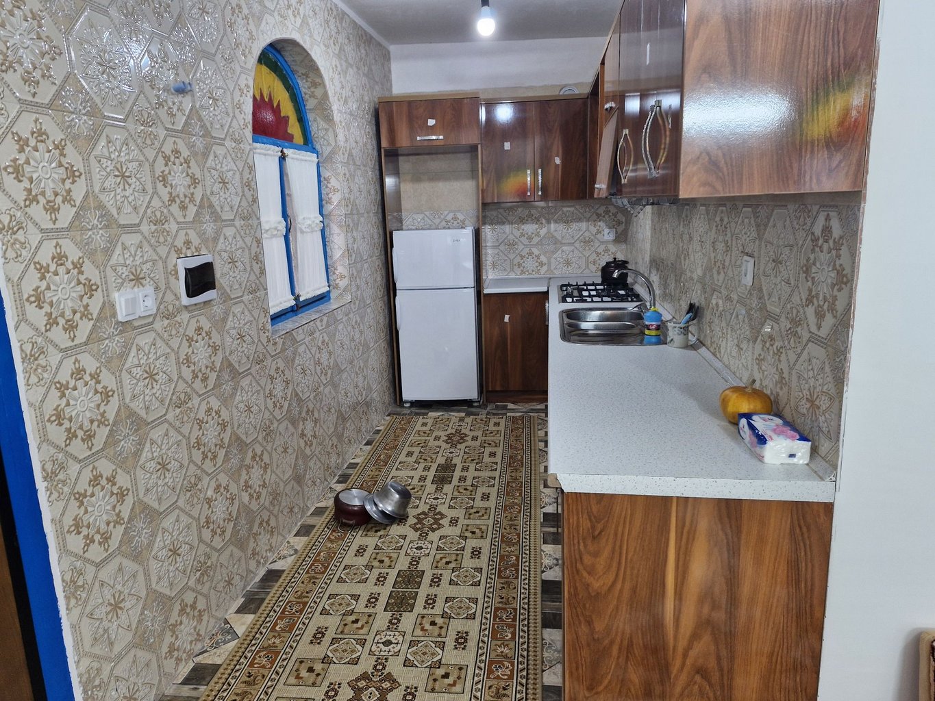 کلبه یک خوابه روستایی باران