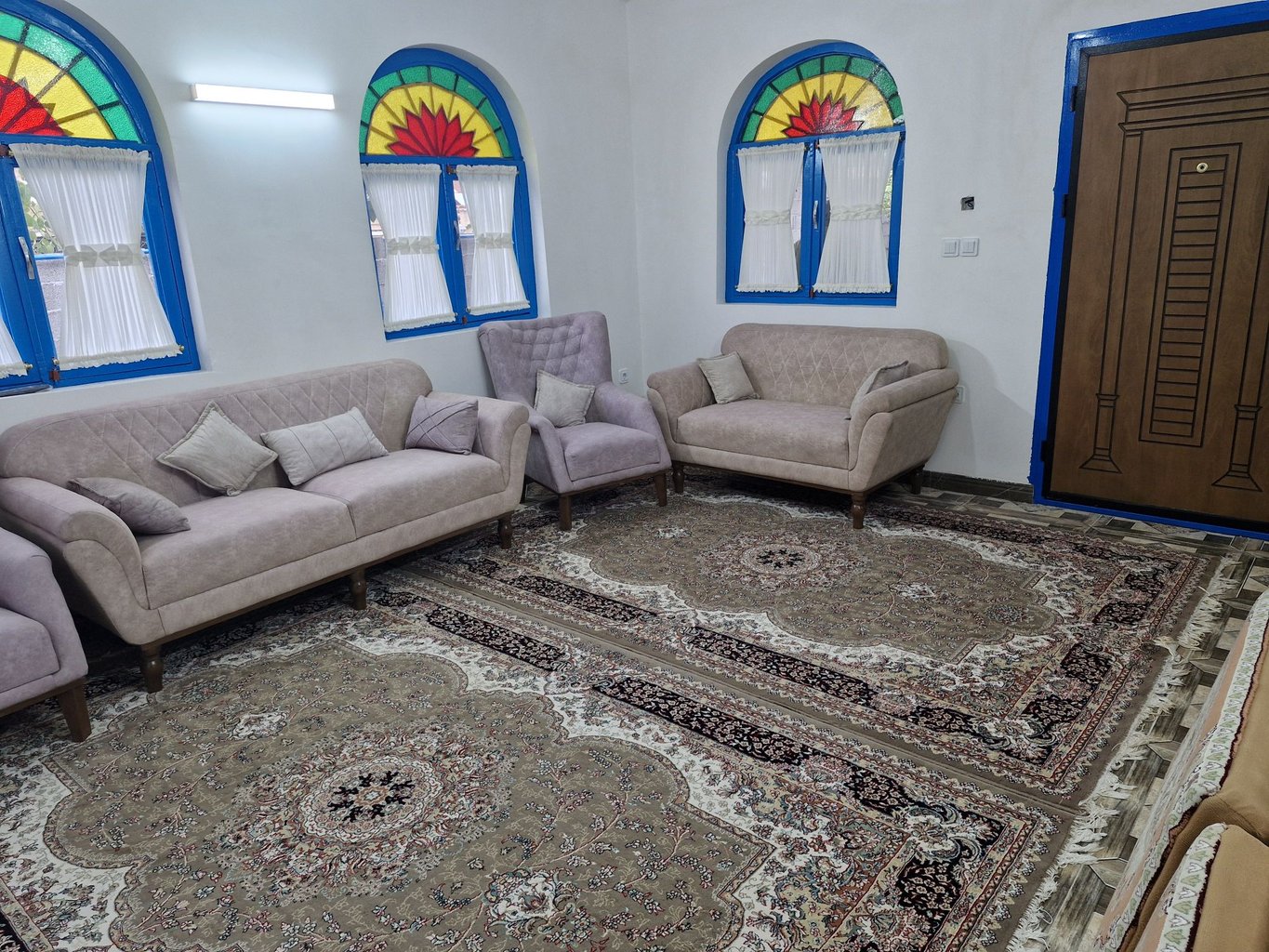 کلبه یک خوابه روستایی باران