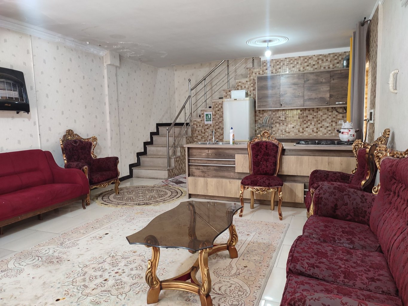 دوخوابه دوبلکس استخردار آبگرم شهریار