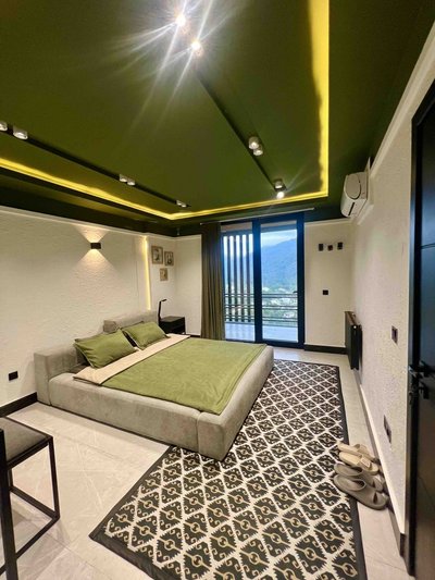 ویلا دوخوابه جنگلی استخردار آبگرم دینارسرا