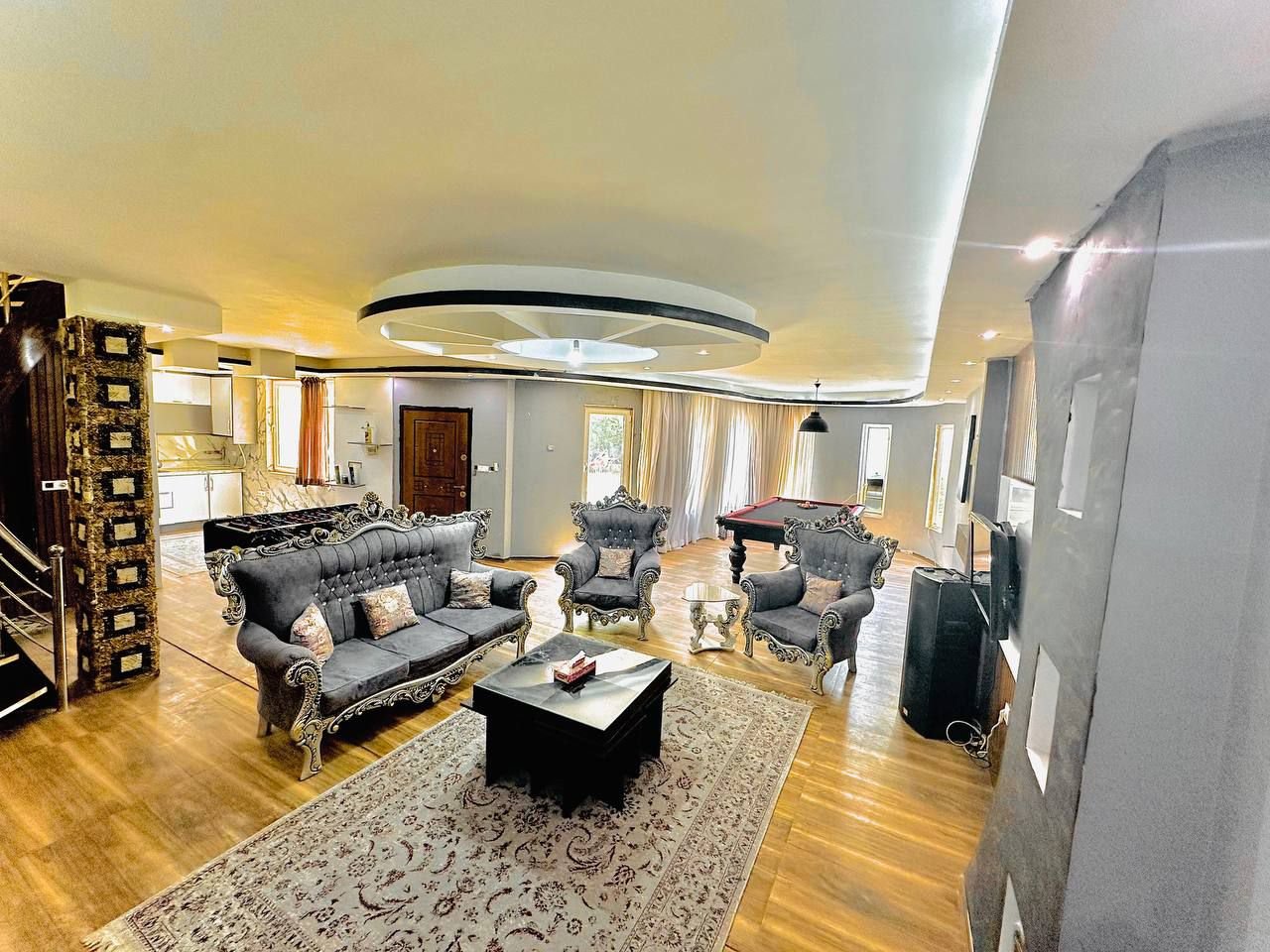 دوخوابه دوبلکس استخردار آبگرم سامین