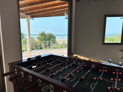 ویلا سه خوابه ساحلی استخردار آبگرم بالی