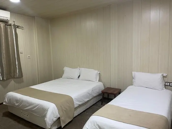 مجتمع اقامتگاهی هتل قصر -  واحد دوخوابه ۱۰۴ - تخت ها 