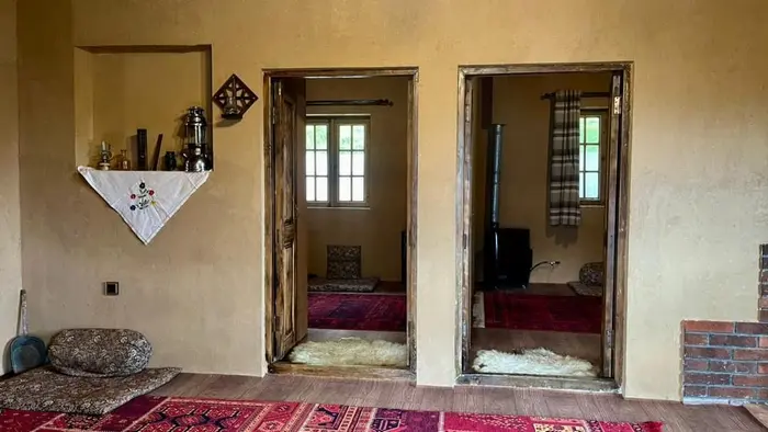 کلبه دوخوابه جنگلی خانه پدری