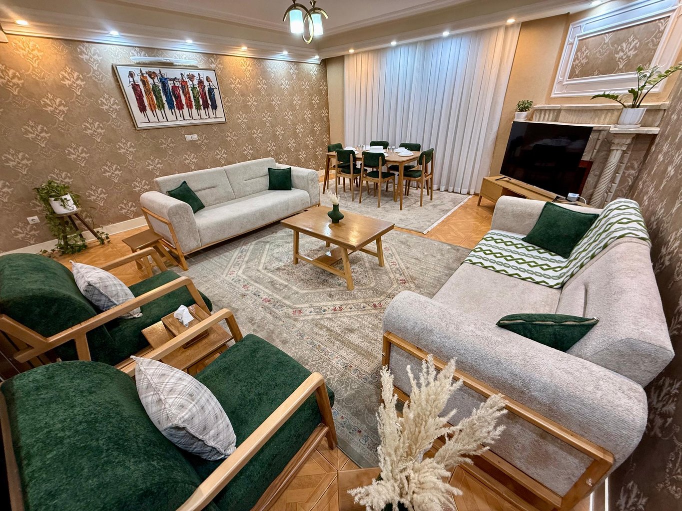 آپارتمان دو خوابه معالی آباد واحد 201