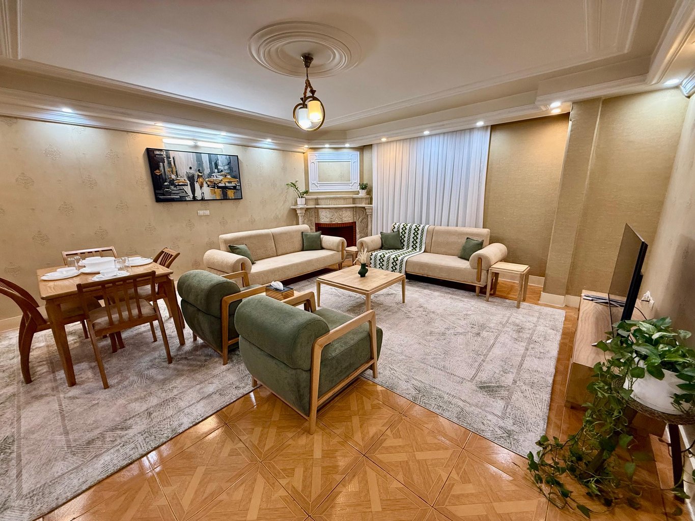 آپارتمان دو خوابه معالی آباد واحد 202 