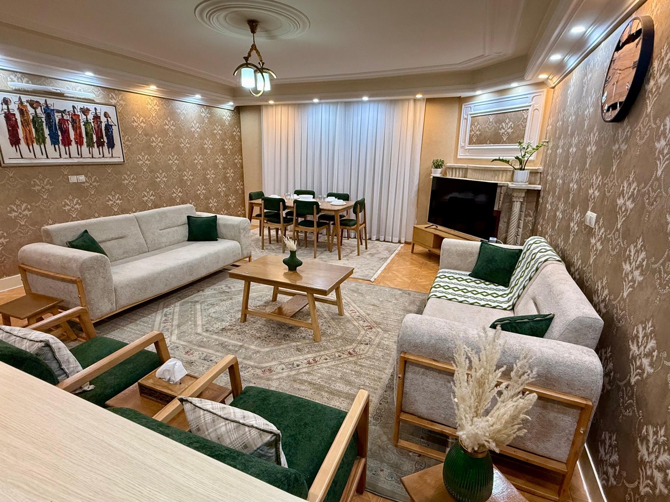 آپارتمان دو خوابه معالی آباد واحد 201