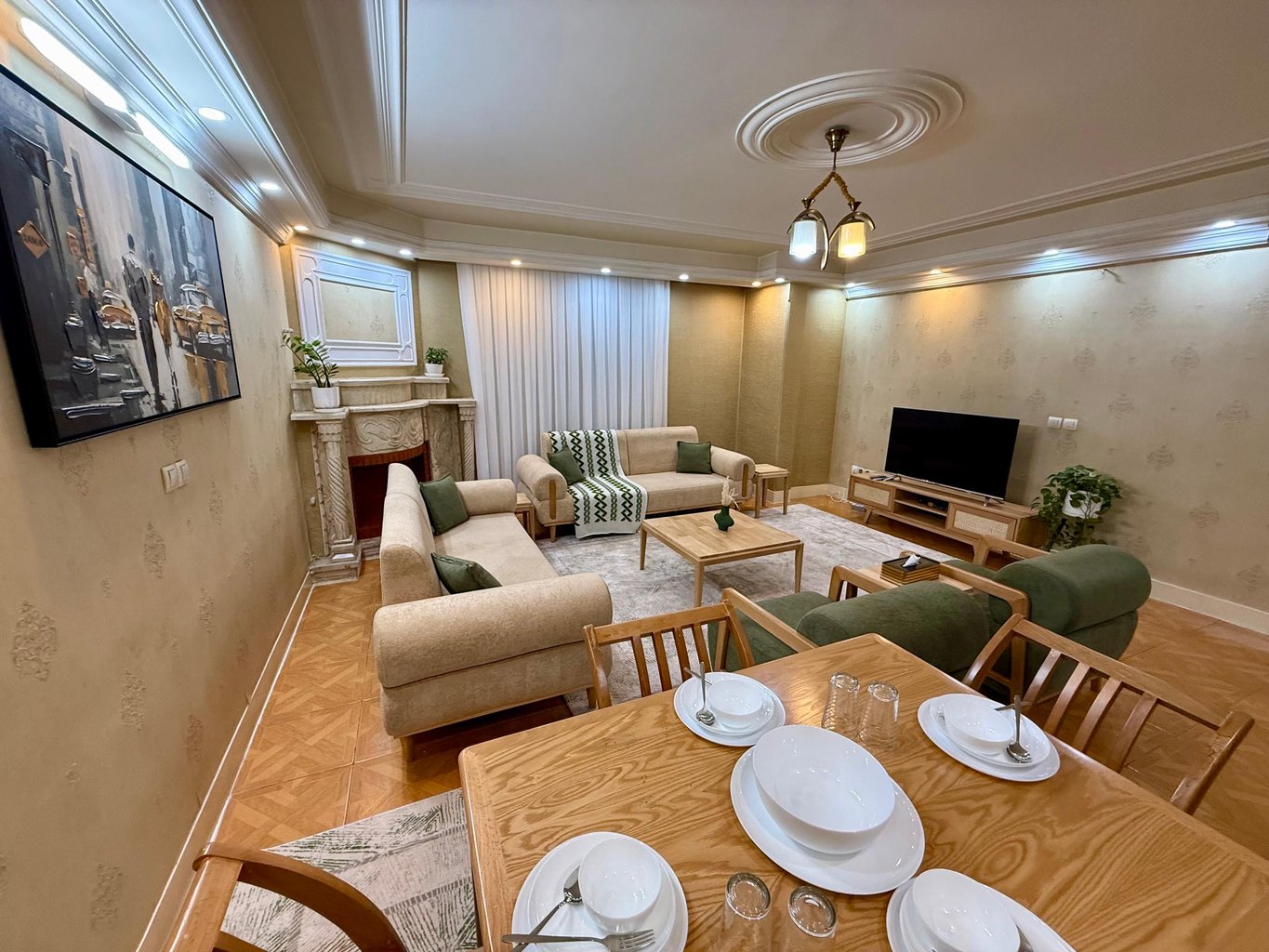 آپارتمان دو خوابه معالی آباد واحد 202 