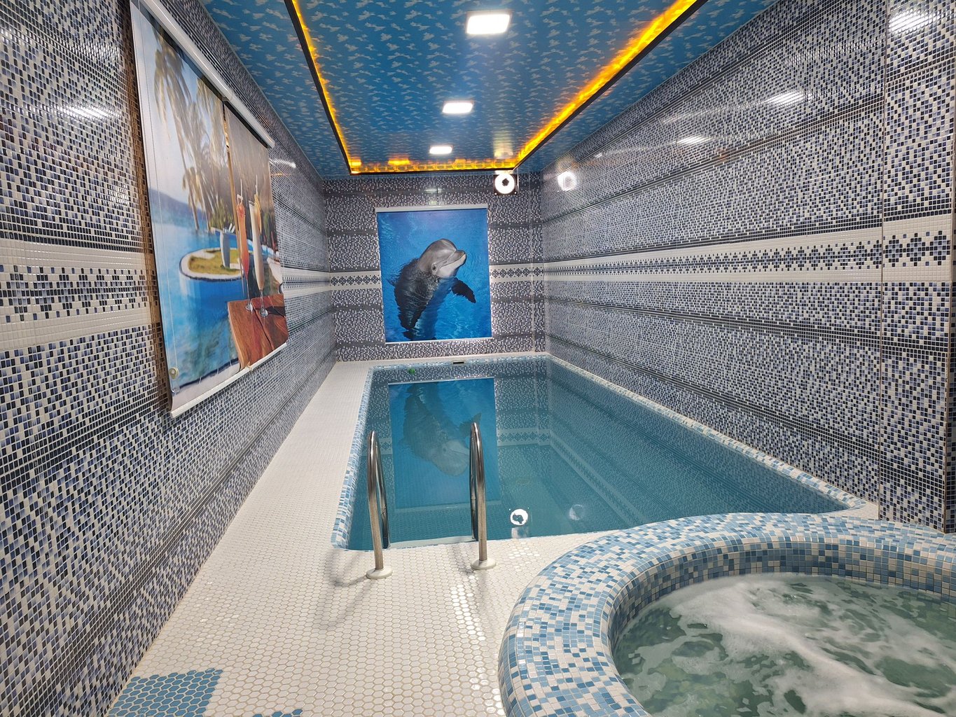 ویلا سه خوابه دوبلکس استخردار آبگرم بهار 10