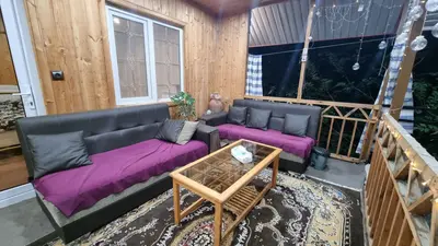 کلبه دوخوابه جکوزی دار حسام