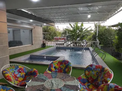 ویلا یک خوابه استخردار آبگرم ترنج