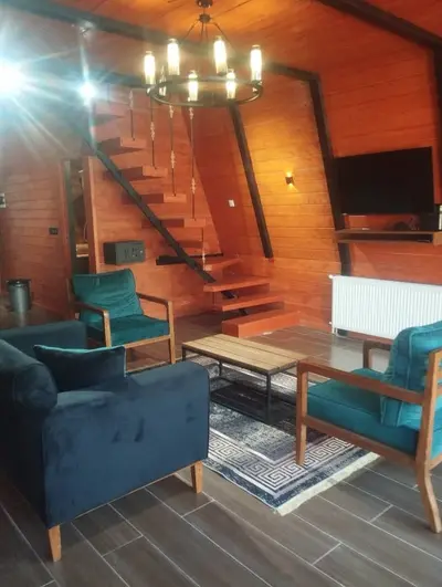 کلبه دوخوابه استخردار آبگرم بهارستان 2