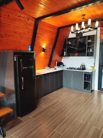 کلبه دوخوابه استخردار آبگرم بهارستان 1