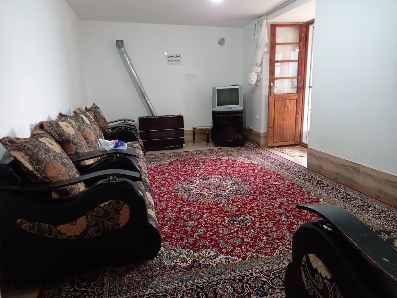 کلبه یک خوابه روستایی درفک