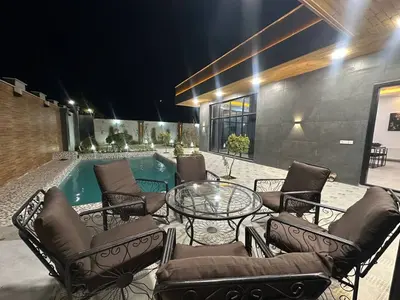 ویلا سه خوابه استخر آبگرم الارا ۲