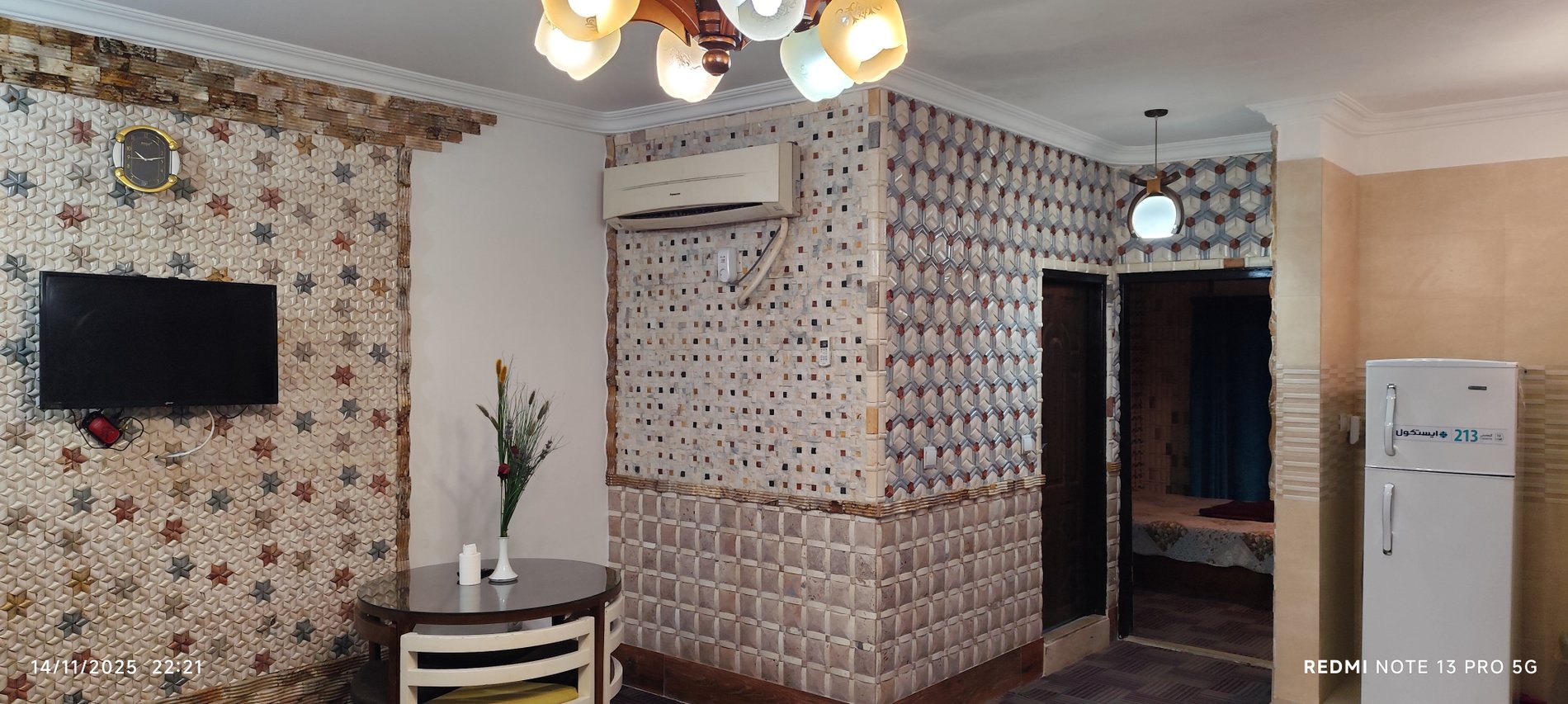 آپارتمان یک خوابه سفیر واحد 123