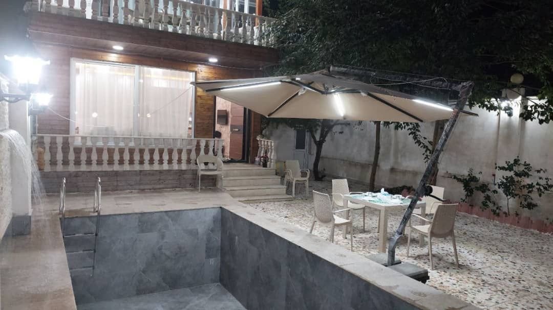 ویلا دوخوابه دوبلکس جنگلی استخردار ساسان