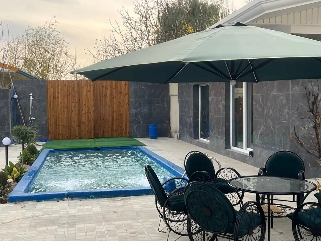 ویلا دوخوابه استخردار باغ رامجین