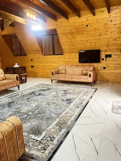 کلبه دوخوابه سوئیسی دوبلکس سوسره